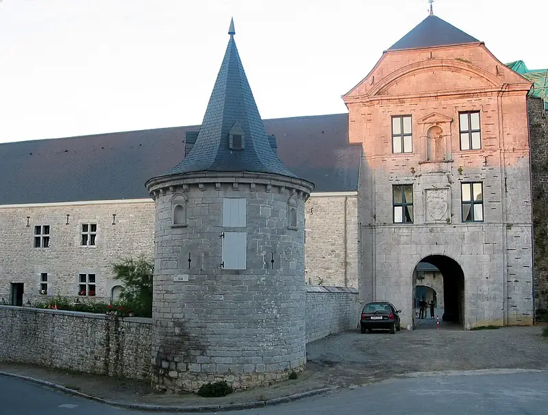 Anthisnes (Belgique) la ferme abbatiale St-Laurent (XVIIe siècle)