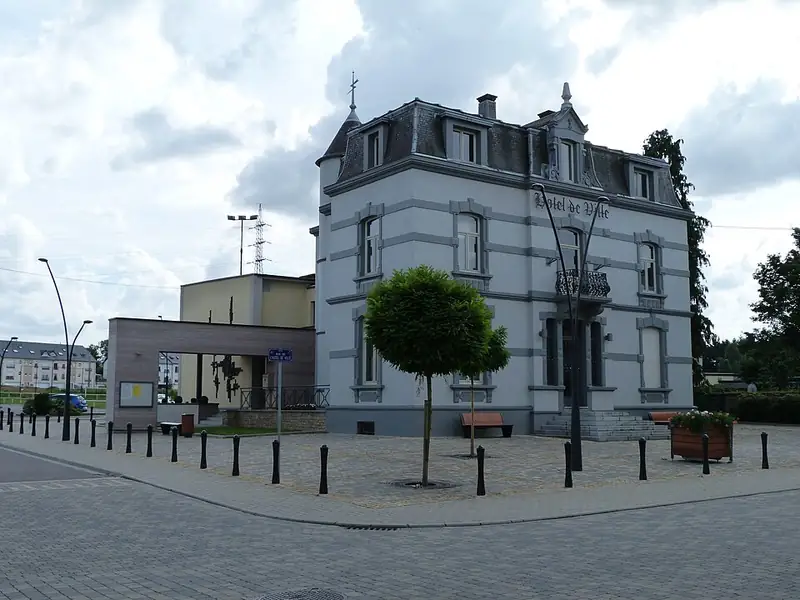 L'hôtel de Ville de la commune d'Aubange à Athus