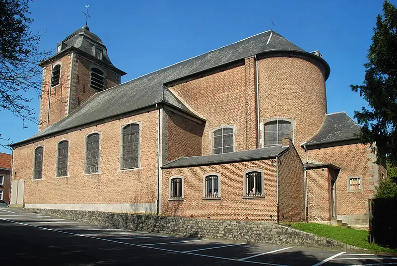 Belgique - Brabant wallon - Genappe - Baisy-Thy - Église Saint-Hubert