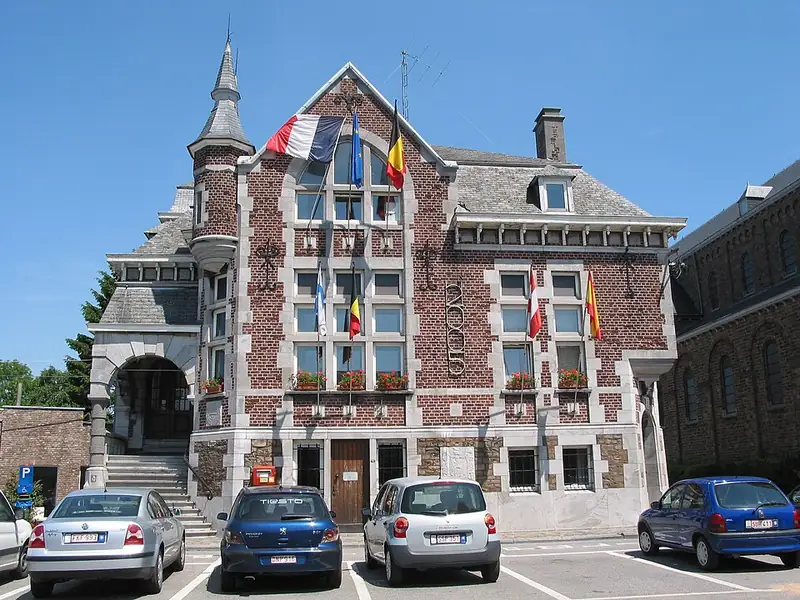 Battice (Belgique), l'ancienne maison communale
