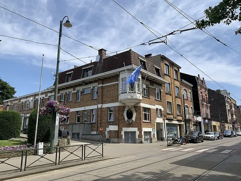 Zicht op Sint-Agatha-Berchem