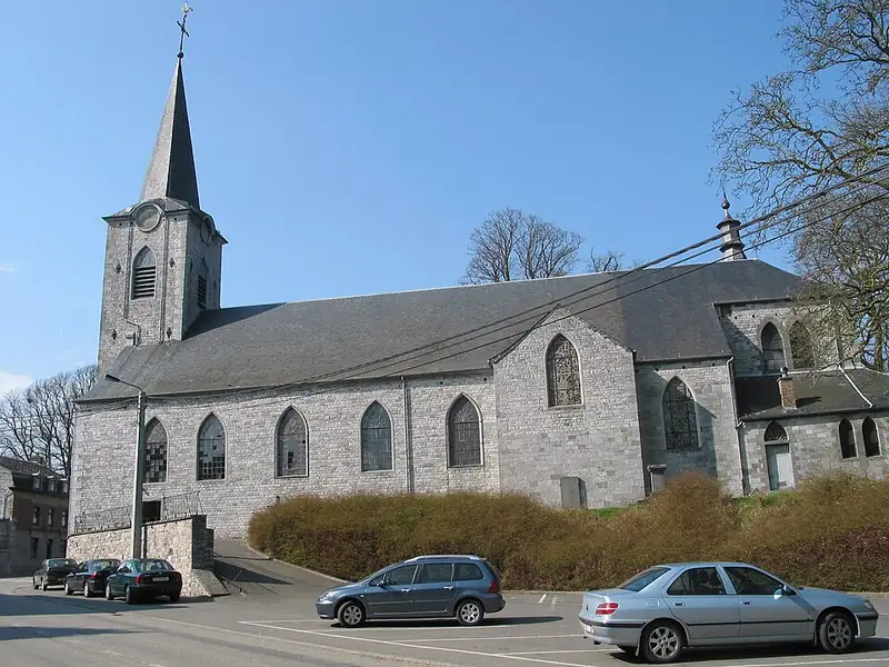 Bioul (Belgique), l'église Saint-Barthélemy