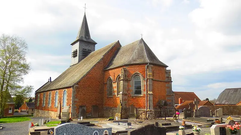 L'église de Blaregnies