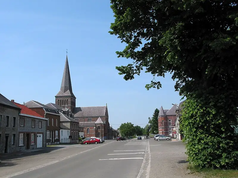 Bourlers (Belgique), le quartier de l’église