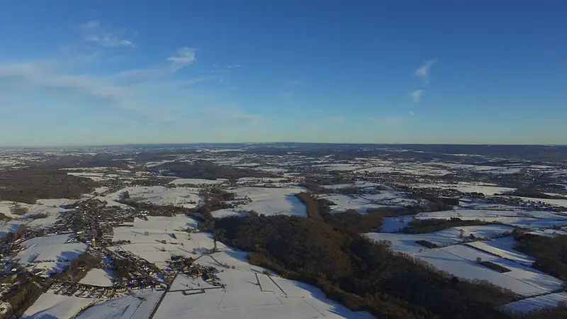 Dolembreux sous la neige