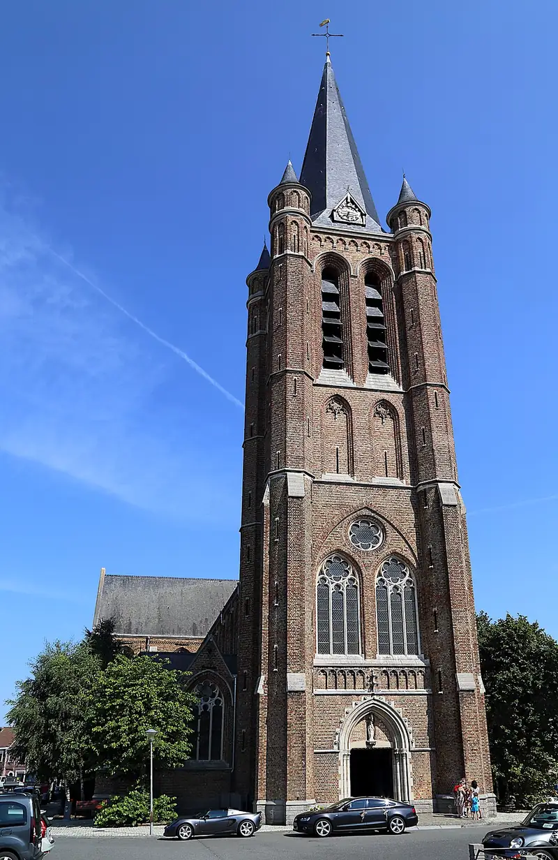 Église Saint-Léger à Dottignies, Belgique