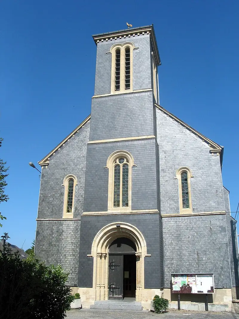 Fauvillers l'église du Sacré Coeur (1877)