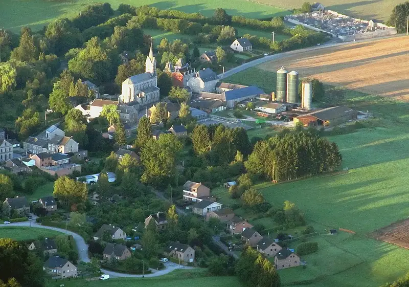 FERRIERES vu d'en haut