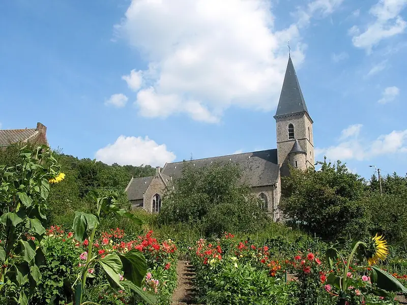 Floriffoux (Belgique), église Sainte-Gertrude (1846-1847)