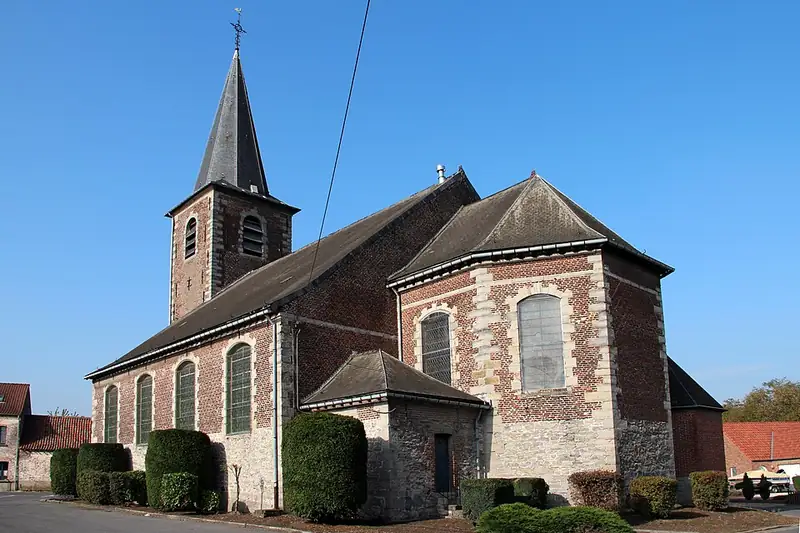 Ramecroix (Belgique), l'église Saint-Vaast (1832)
