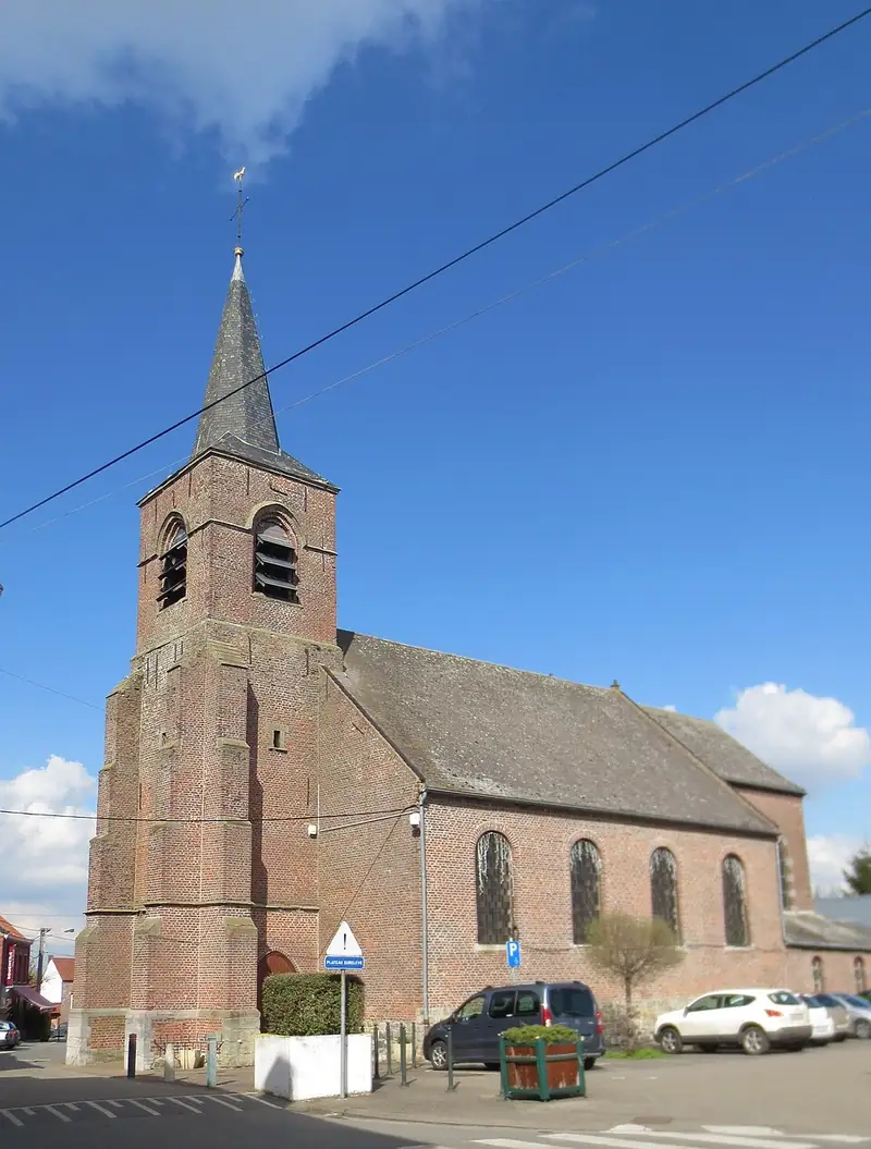 L'église d'Hainin