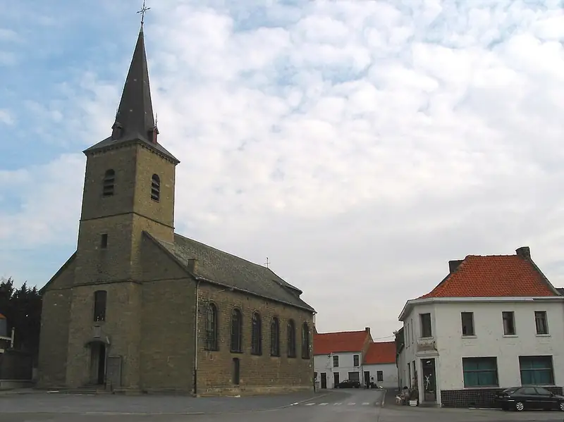 Harchies (Belgique), l'église de la Sainte-Vierge (1875-1877)