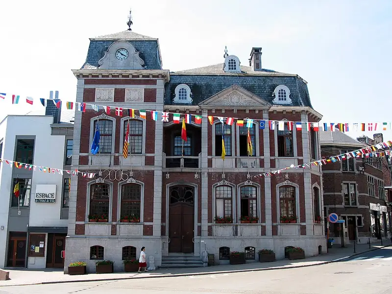 Herve (Belgique), l'hôtel de ville (1929)