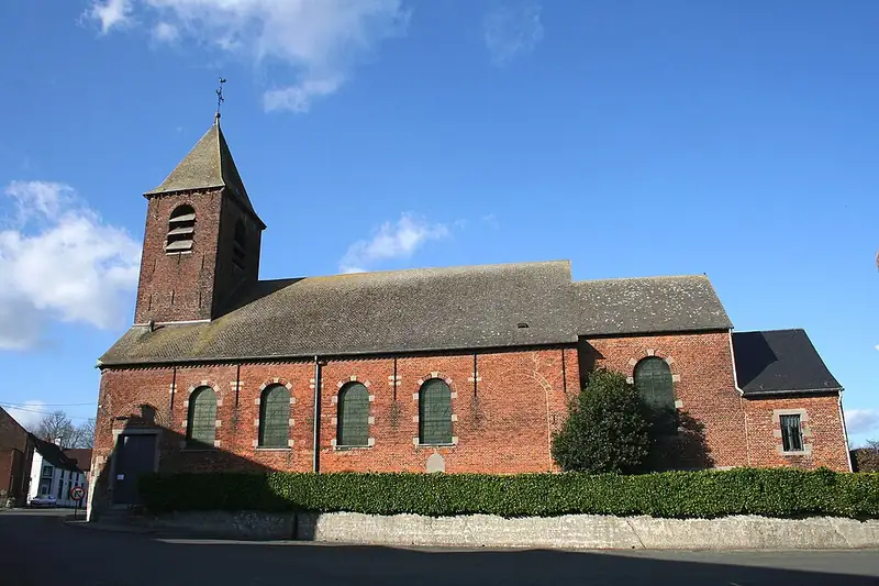 Irchonwelz (Belgique), l’église Saint-Denis