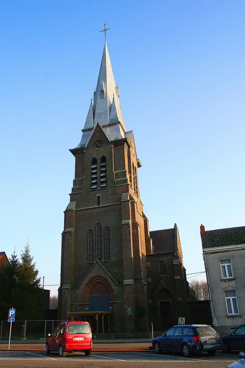 La Hestre, l'église Saint-Pierre