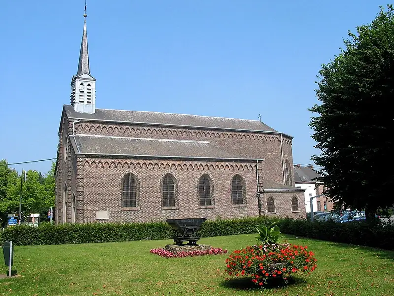 Maisières (Belgique), l'église Saint-Martin (1852)