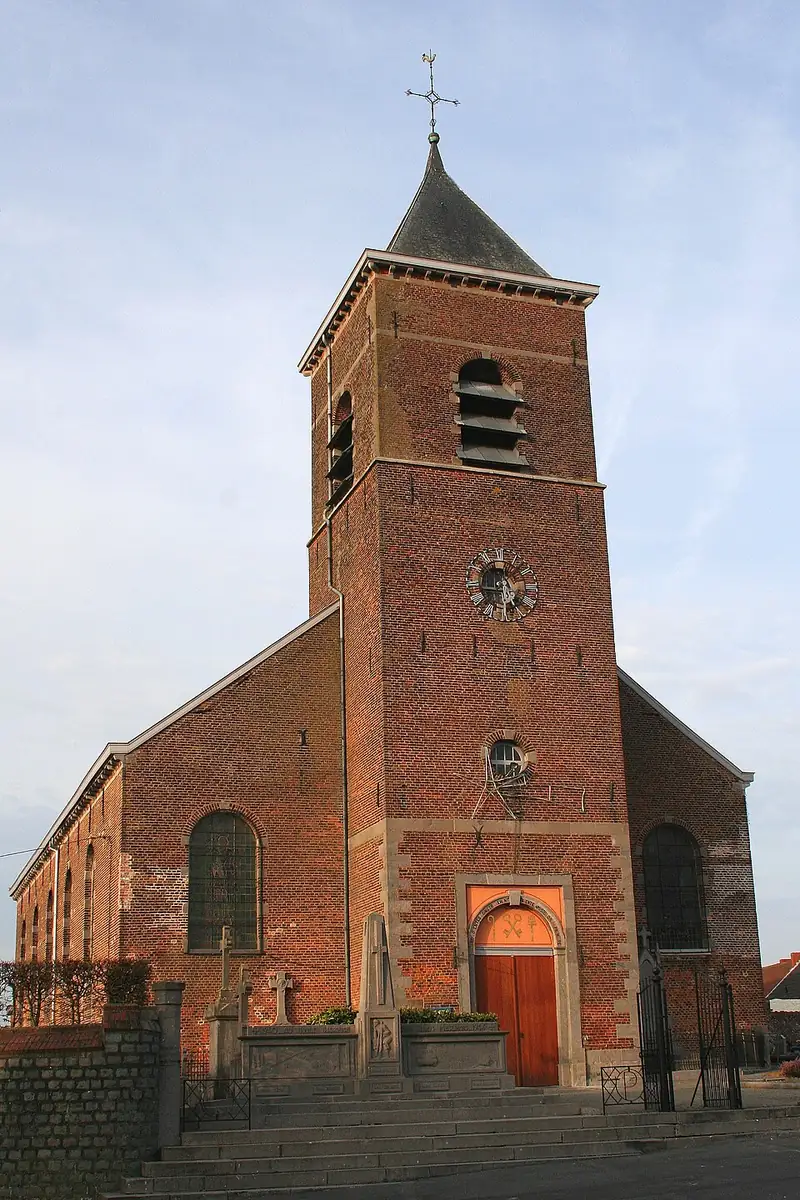Meslin-l'Evêque (Belgique), l’église Saint-Pierre (1792)
