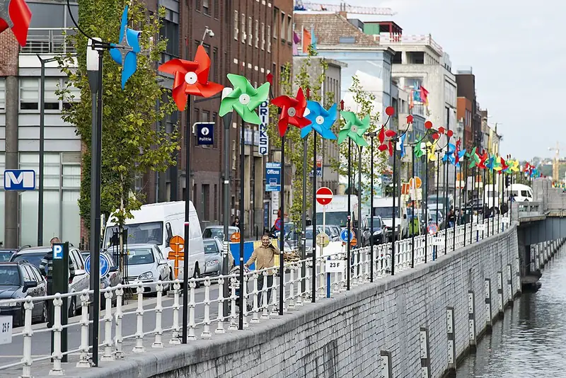 Zicht op Sint-Jans-Molenbeek