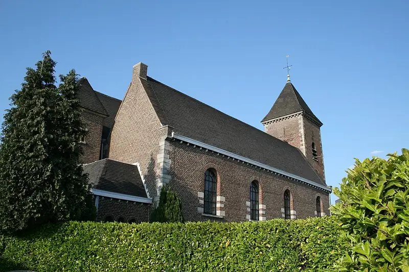 Mont-Saint-Aubert (Belgique), l'église Saint-Aubert (1774/1850)