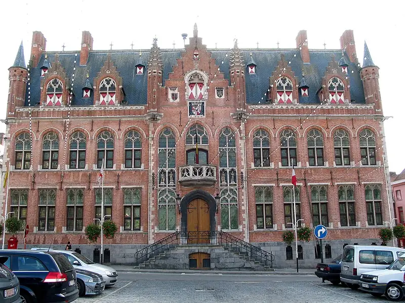 Mouscron (Belgique l'hôtel de ville (1888/1890 - architecte: René Aimé Buyck)