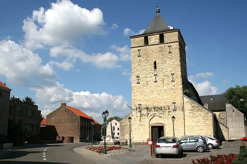 Neerheylissem (Belgique), l'église Saint-Sulpice (XIIe siècle)