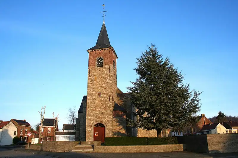 Péronnes-lez-Binche (Belgique), l'église Notre-Dame (XI/XVIe siècles)