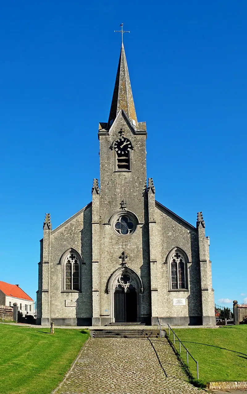 Belgique - Brabant wallon - Lasne - Plancenoit - Église Sainte-Catherine
