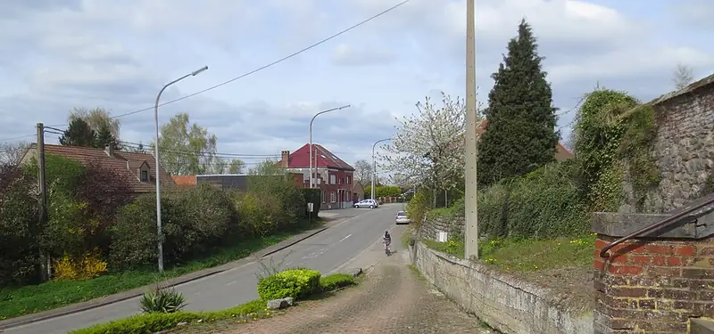 La route de Quévy-le-Petit