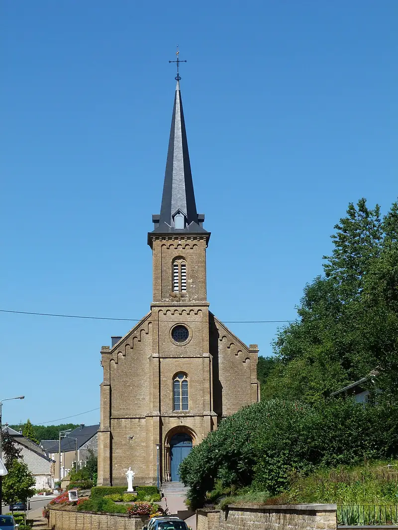 L'église de Rachecourt en août 2013