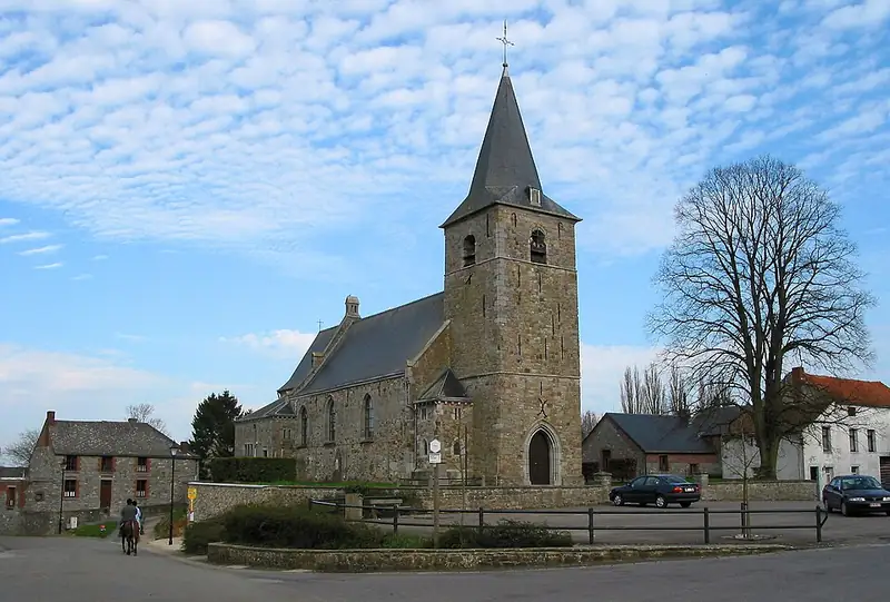 Ragnies, l'église Saint-Martin (XIIe siècle)