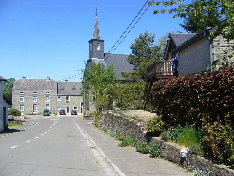 Village de Recogne près de Libramont