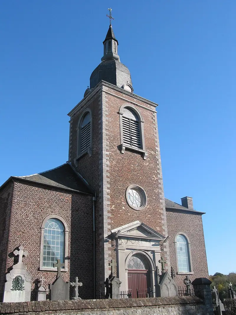 Rhisnes (Belgique), l’église Saint-Didier (1841-1845)