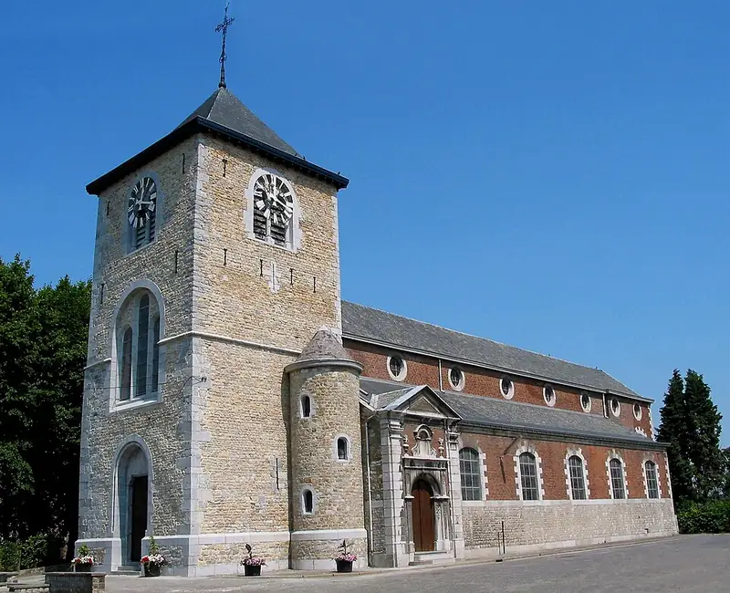 Saint-Georges-sur-Meuse, (Belgique), l'église Saint-Georges (XV/XVIIIe siècles)