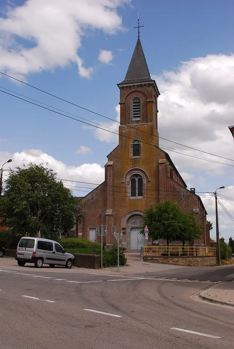 L'église Saint-Rémy à Somme-Leuze