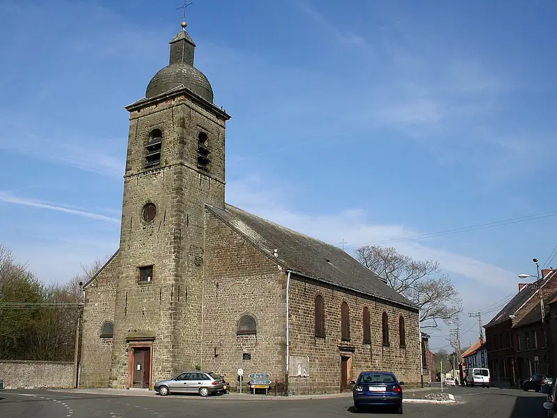 Stambruges (Belgique), l’église Saint-Servais (1831)
