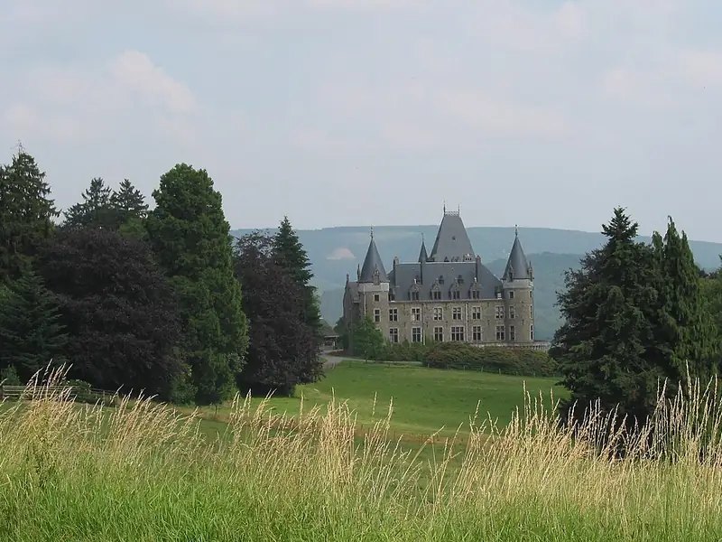 Stoumont (Belgique), le château Froidcourt (1912)