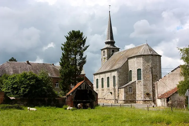 L'église du village de Thirimont