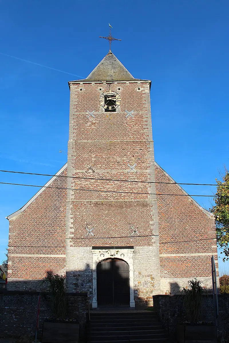 Thorembais-Saint-Trond (Belgique), l'église Saint-Trond