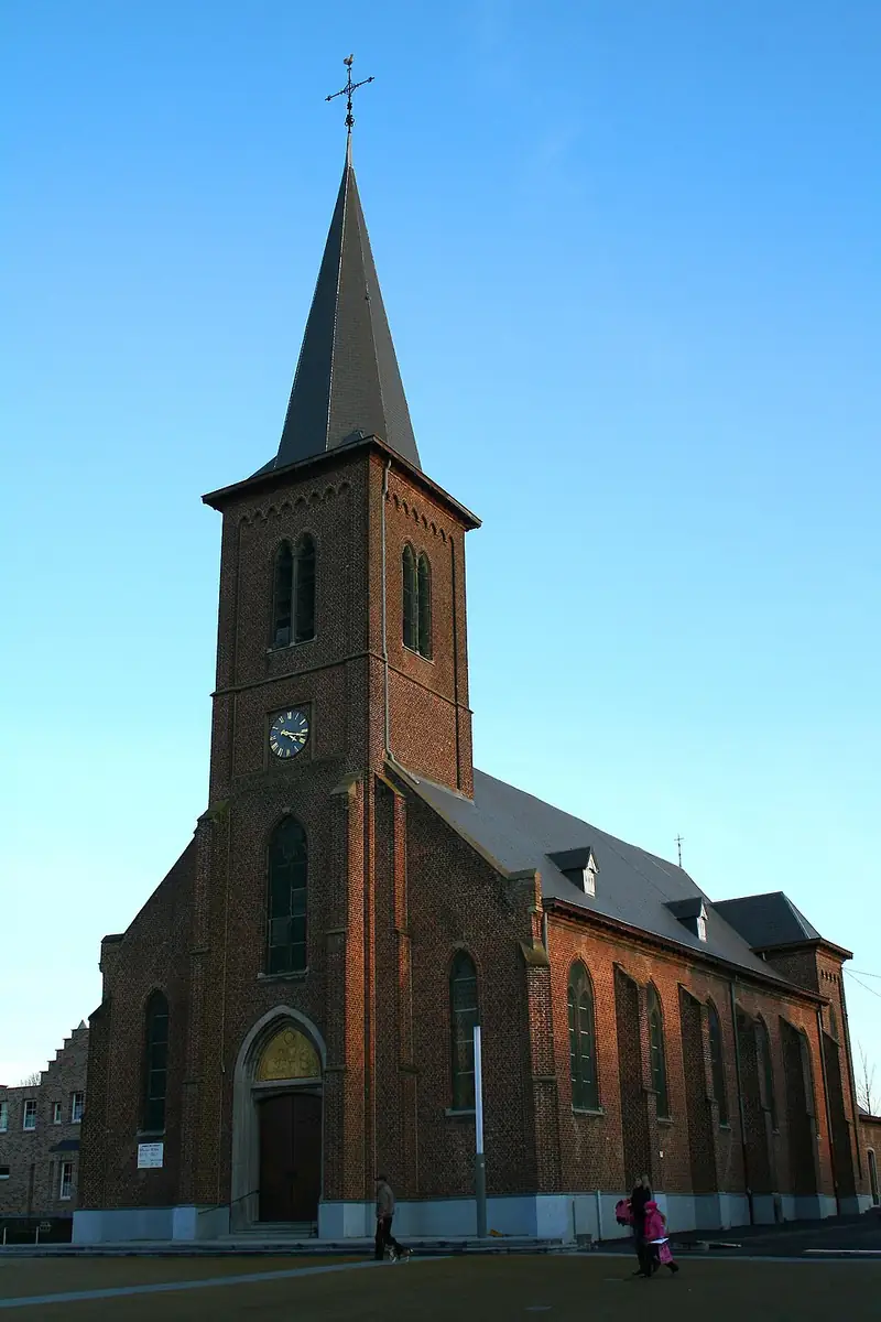 Trivières (Belgique), l'église Saint-Martin