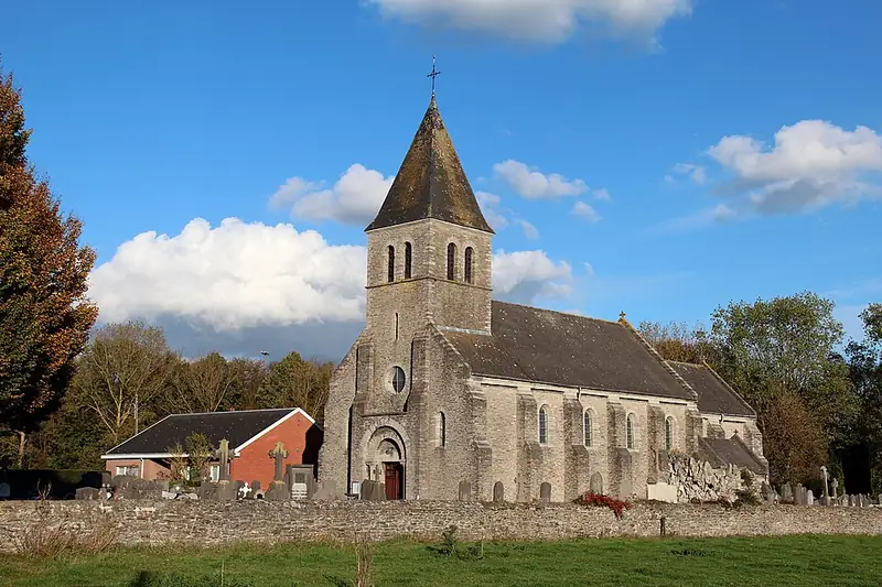 Warchin (Belgique), l'église Saint-Martin